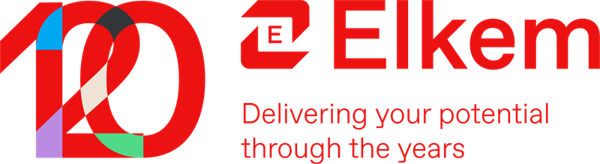 Elkems 120 år logo